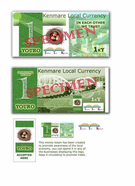 Kenmare YOURO our Local Currency